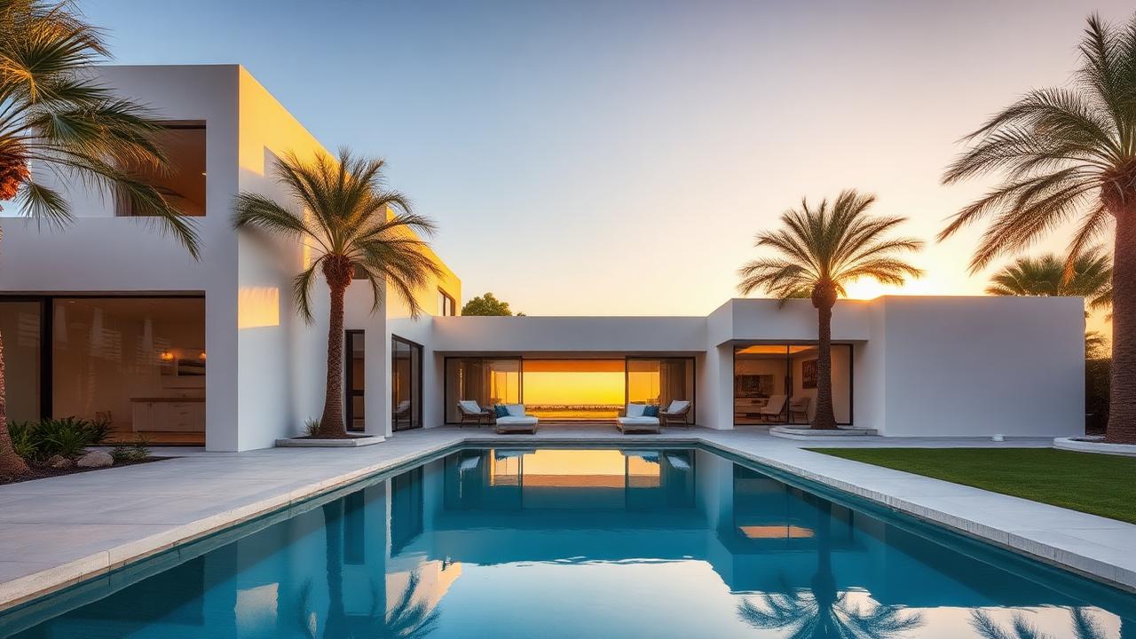 Modern Villa · Cinematic Zoom